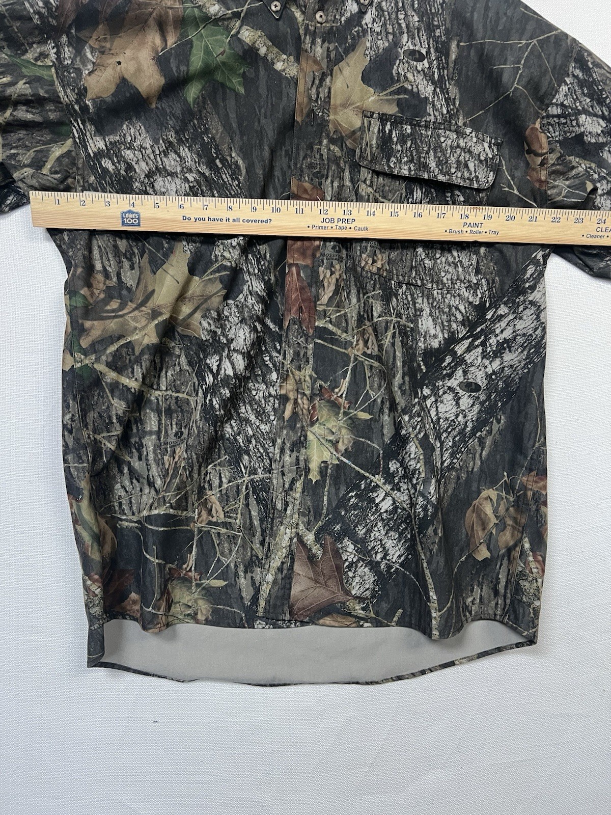 Gamehide Size L Camo Button Up