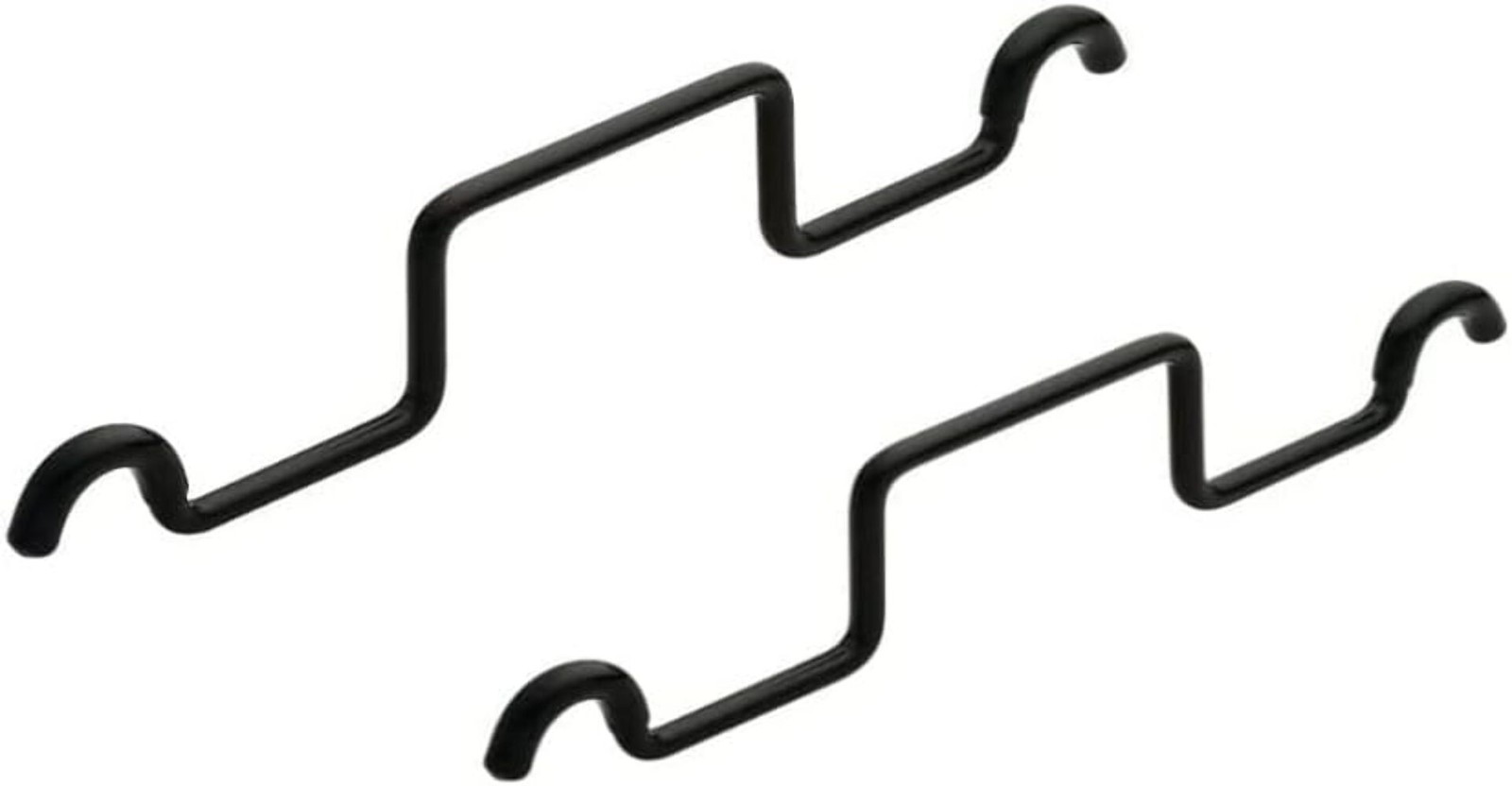 TAG Hardware 2-Pack Black Steel Hamper Replacement Handles