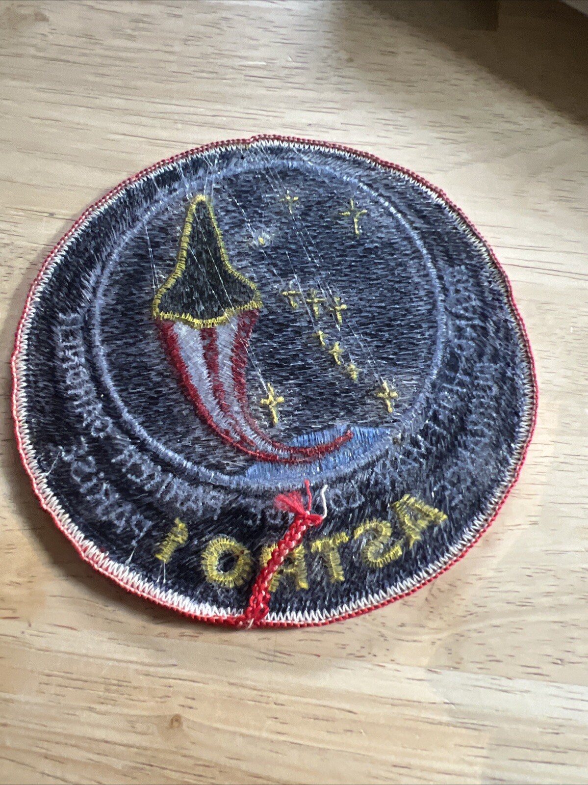 NASA Astro 1 Space Shuttle Mission Gardner Hoffman Parker Patch