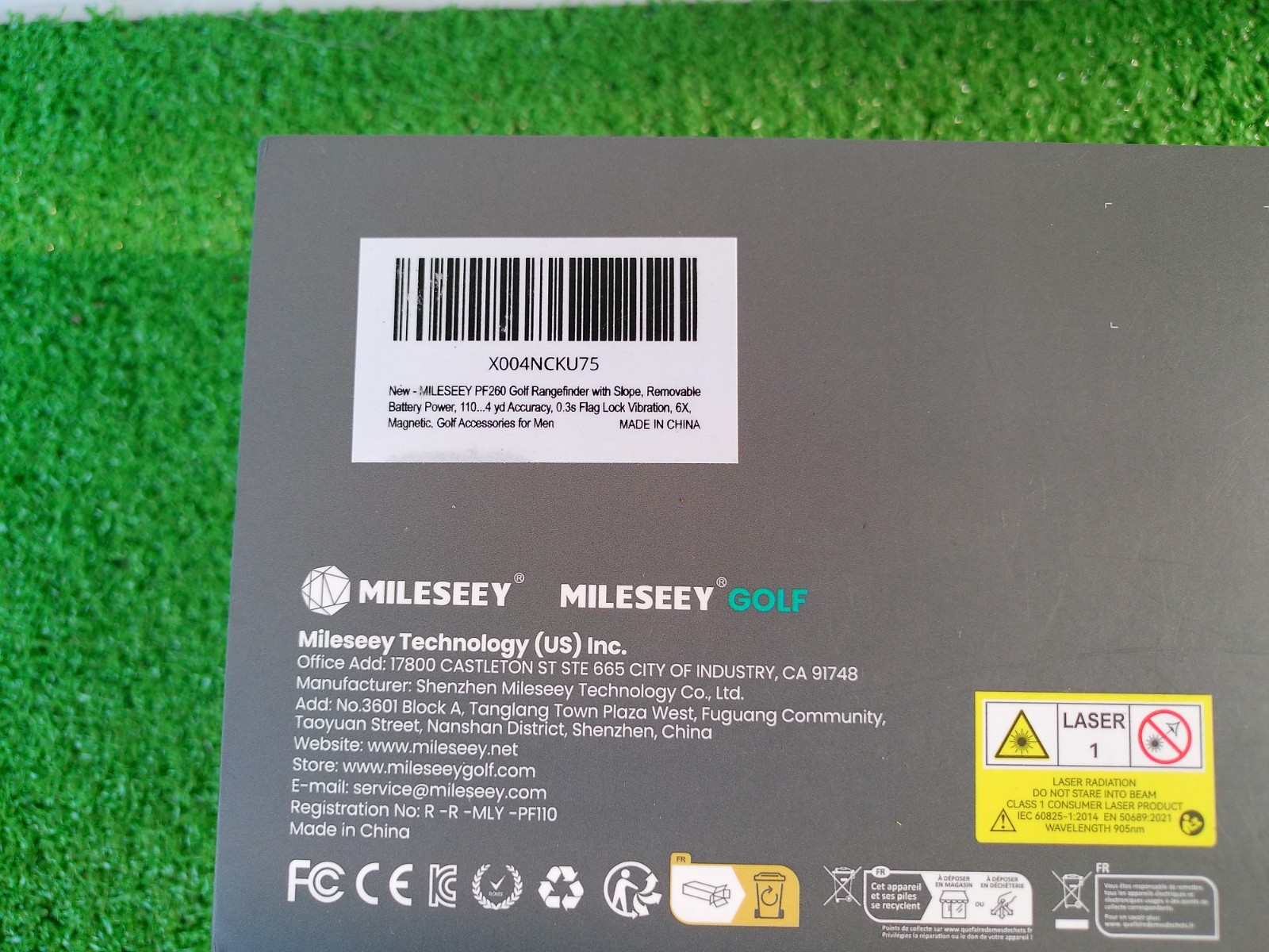 MILESEEY Golf GPF12 Golf Laser Rangefinder