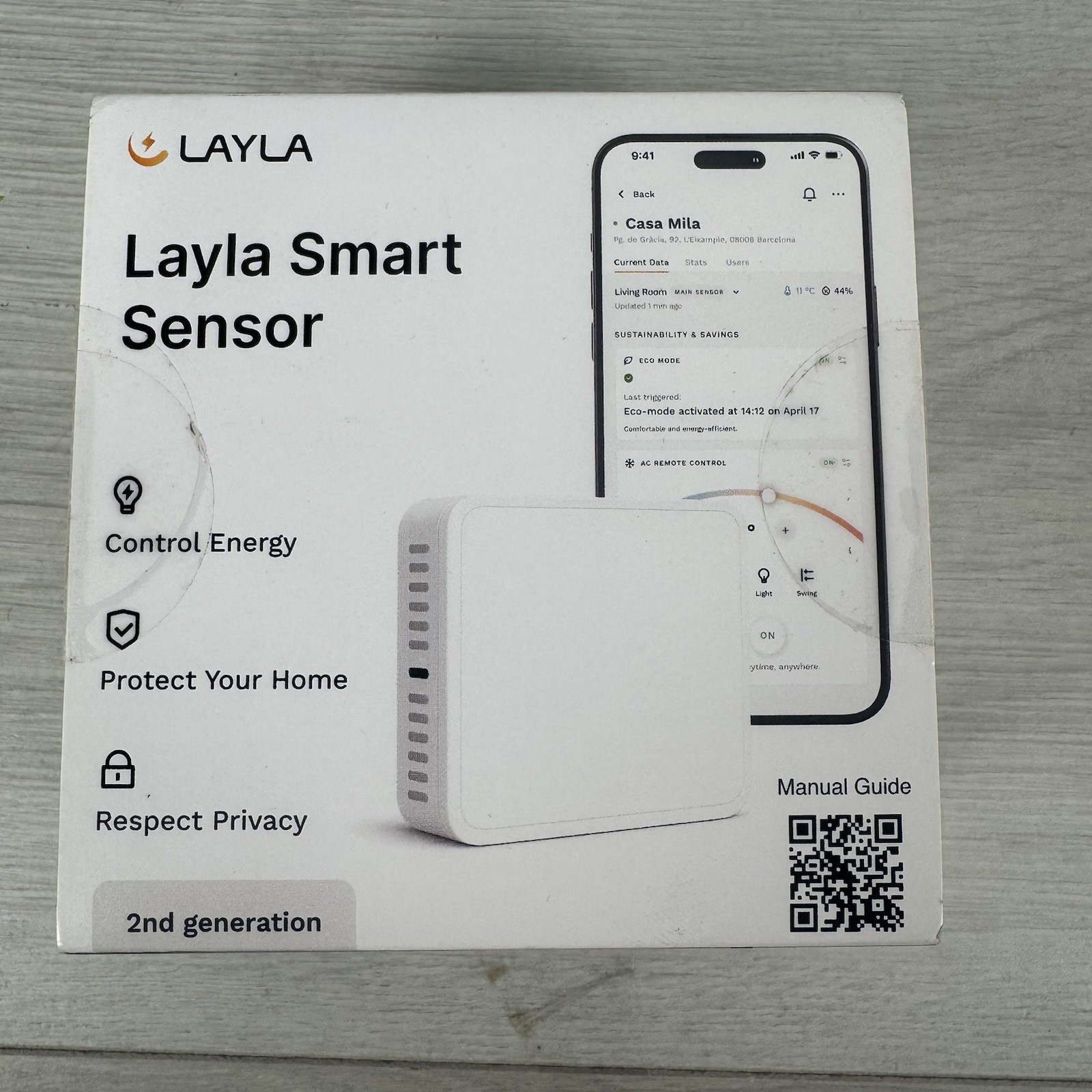 Layla Smart Air Conditioner Controller WiFi Remote Sensor Missing Cable