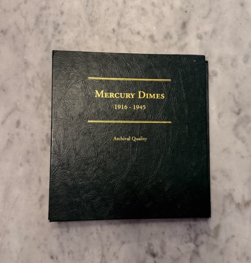 Littleton Mercury Dime Archival Album 1916 - 1945 - LCA2