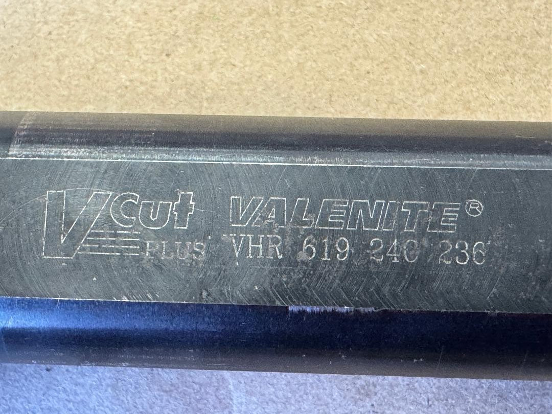 VALENITE VHR 619 24C 236 BORING BAR , 1-1/2" SHANK DIA, CUT TO 7-1/8" OAL