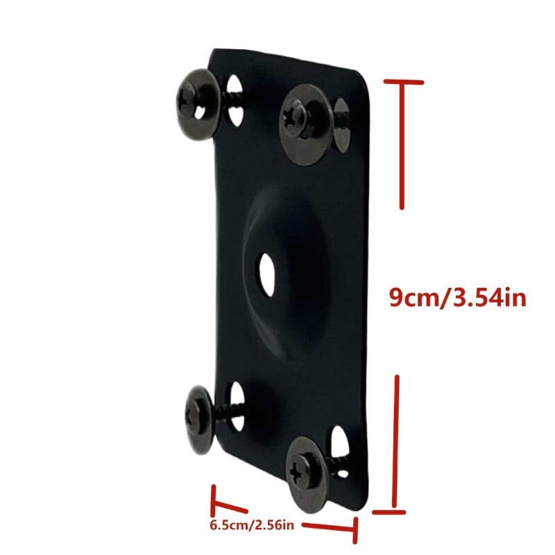 Tablet Wall Mount Bracket Black Adjustable for 5.31-11.22inch Tablet Smartphone