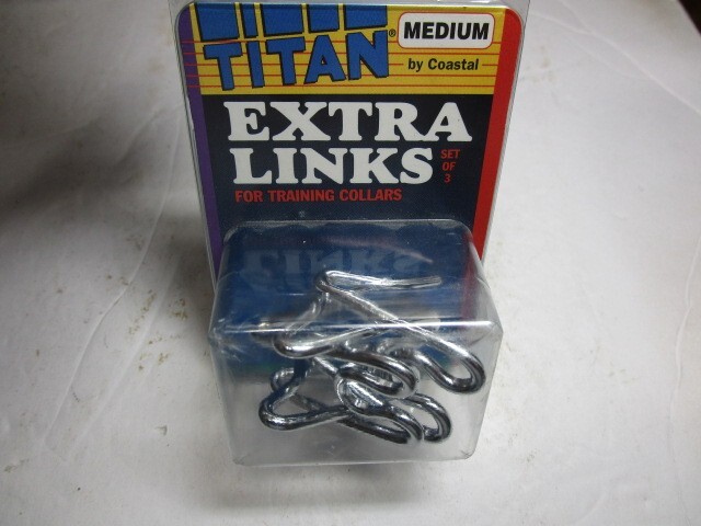 TITAN by Coastal G3000 MEDIUM Extra Links For Training Collars / Set of 3