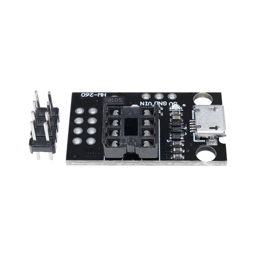 Development Programmer Board for ATtiny13A/ATtiny25/ATtiny45/ATtiny85
