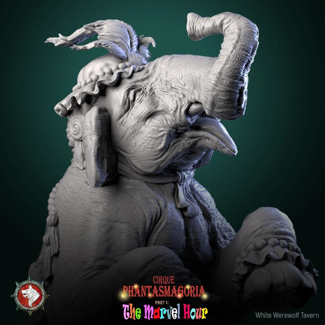 Marvelous Mammoths - Resin Tabletop Miniature