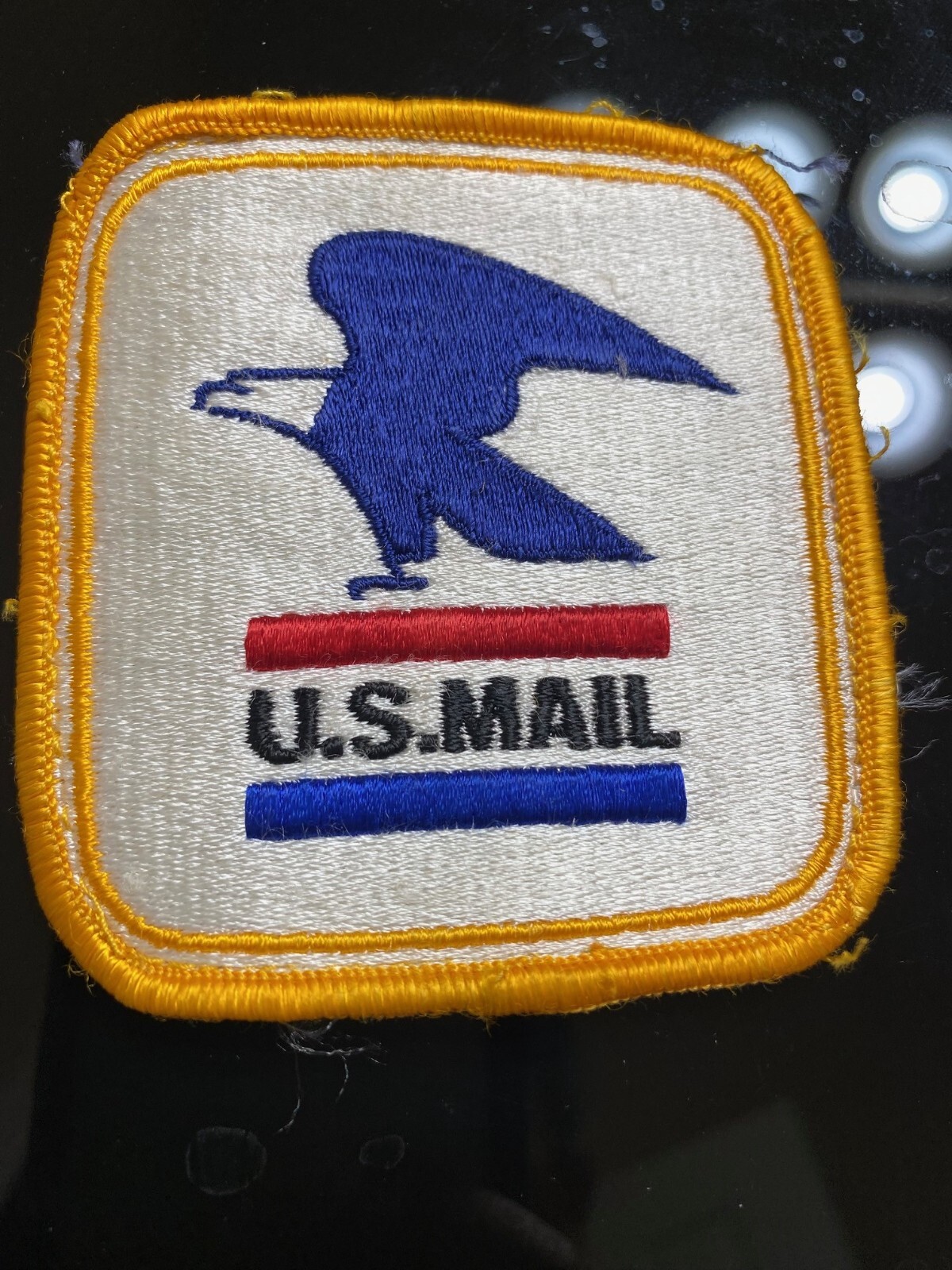 U.S. Mail Vintage 1970's Patch 3" x 3 1/4"
