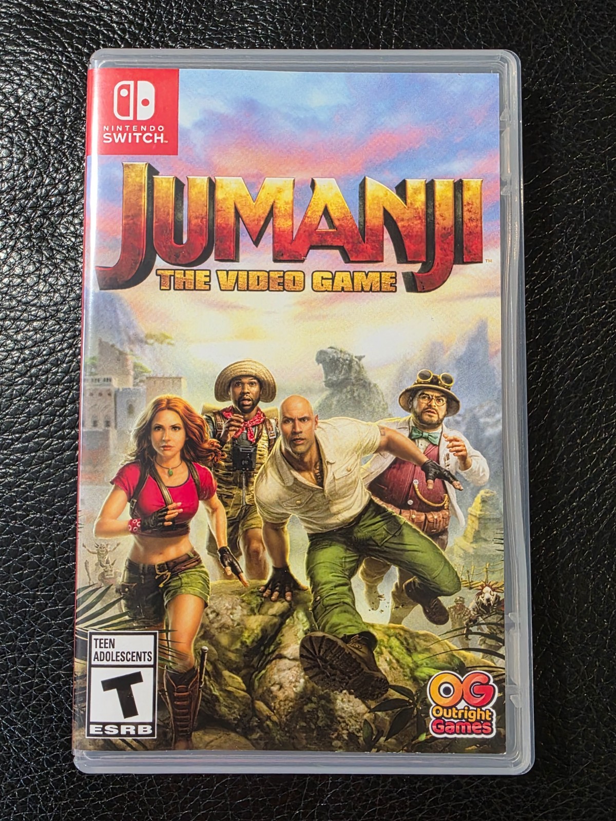Replacement Case (NO GAME) Nintendo Switch JUMANJI The Video Game