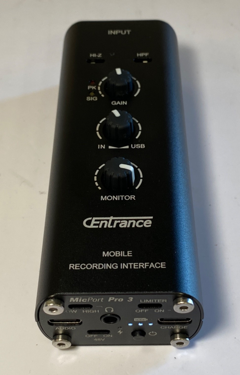 CEntrance MicPort Pro 3 Portable USB-C Professional Recorder w/ Preamp + Tripod