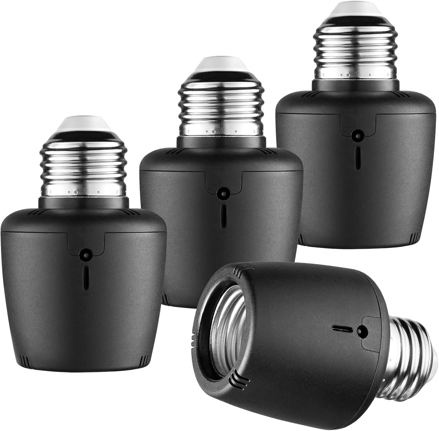 Light Sensor Socket, Dusk to Dawn Sensor, E26 E27 Light Bulb Socket Adapter, ...