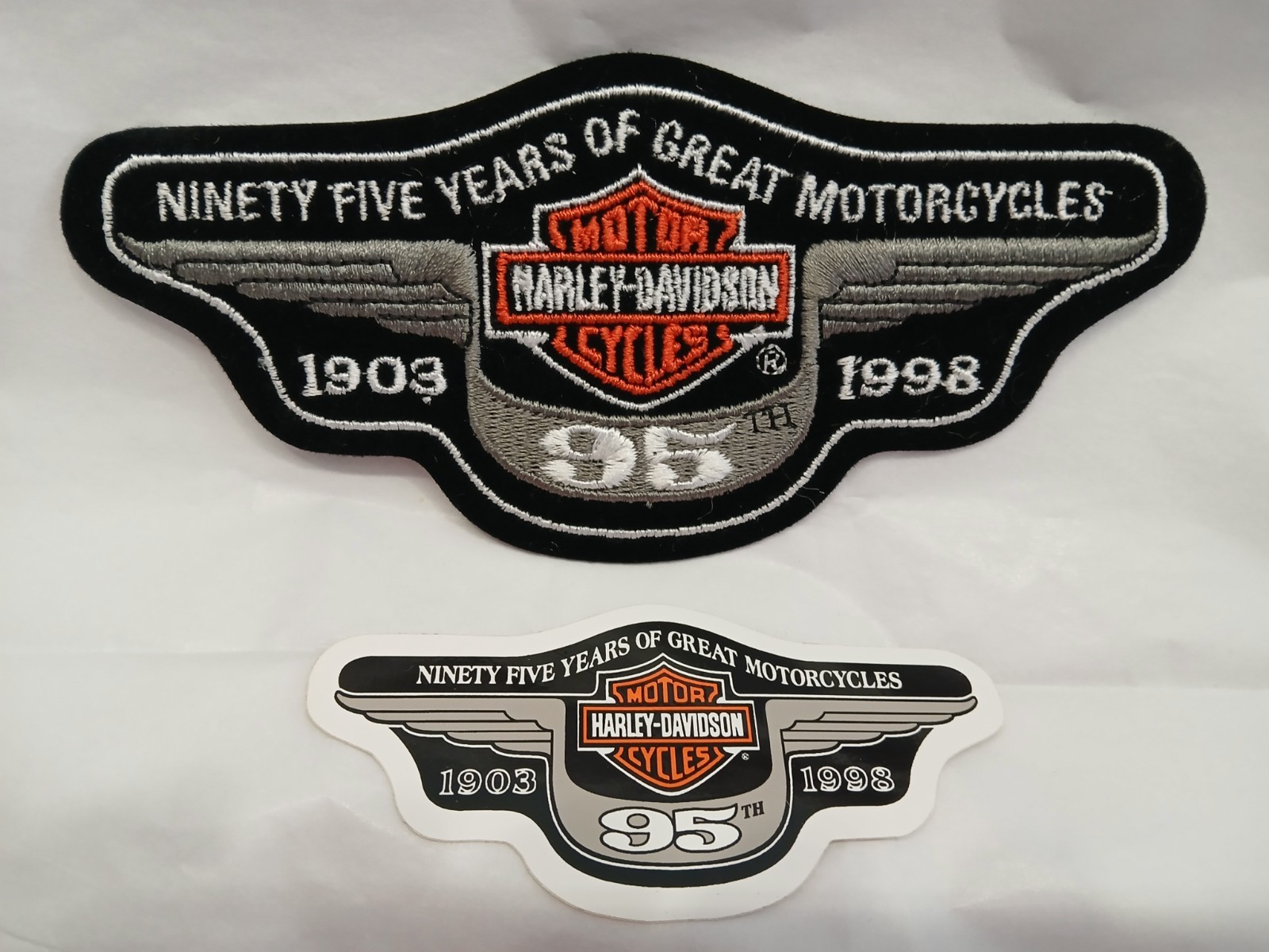 Harley Davidson  PATCH AND STICKER