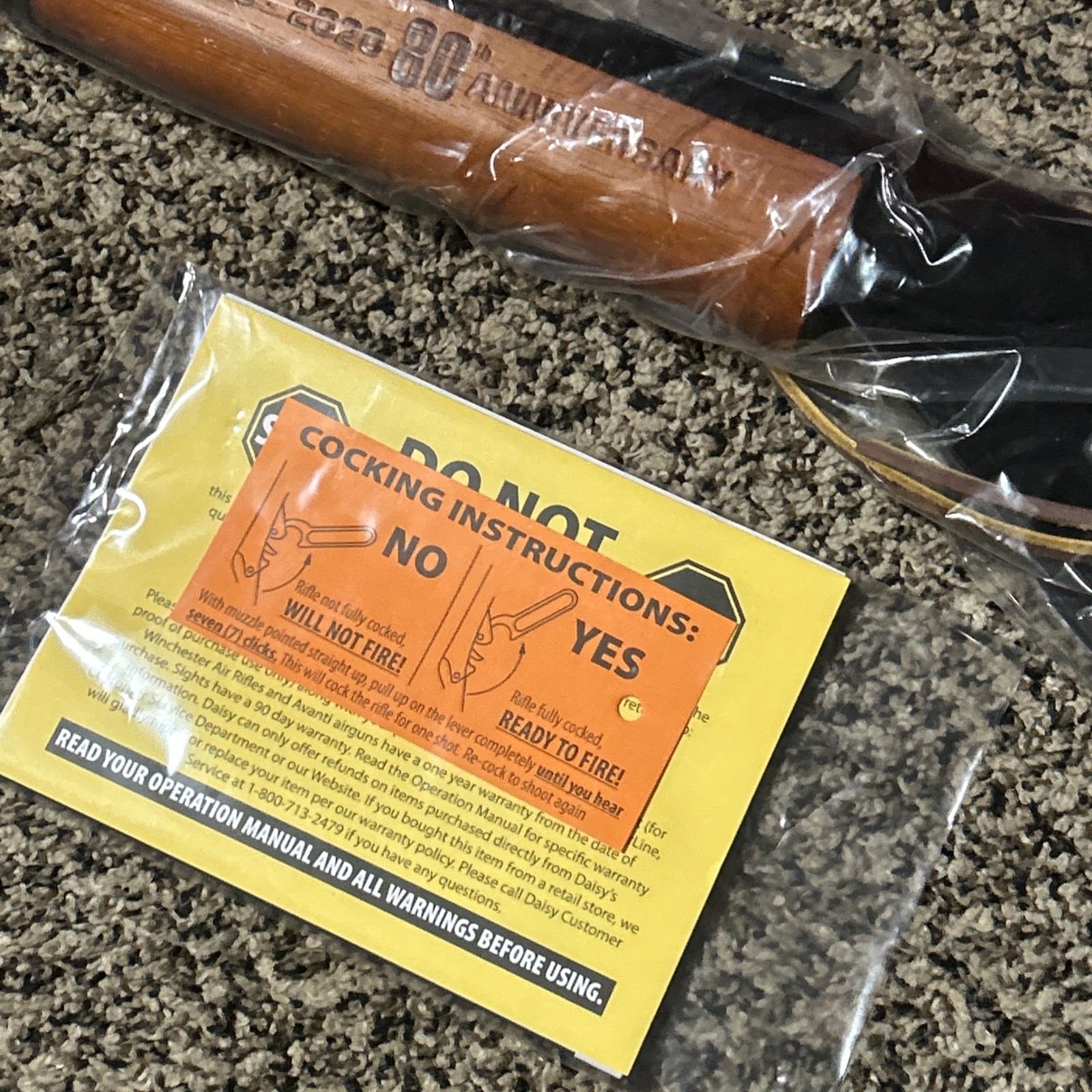 Daisy Red Ryder 650 80th Anniversary BB Gun - NEW in BOX