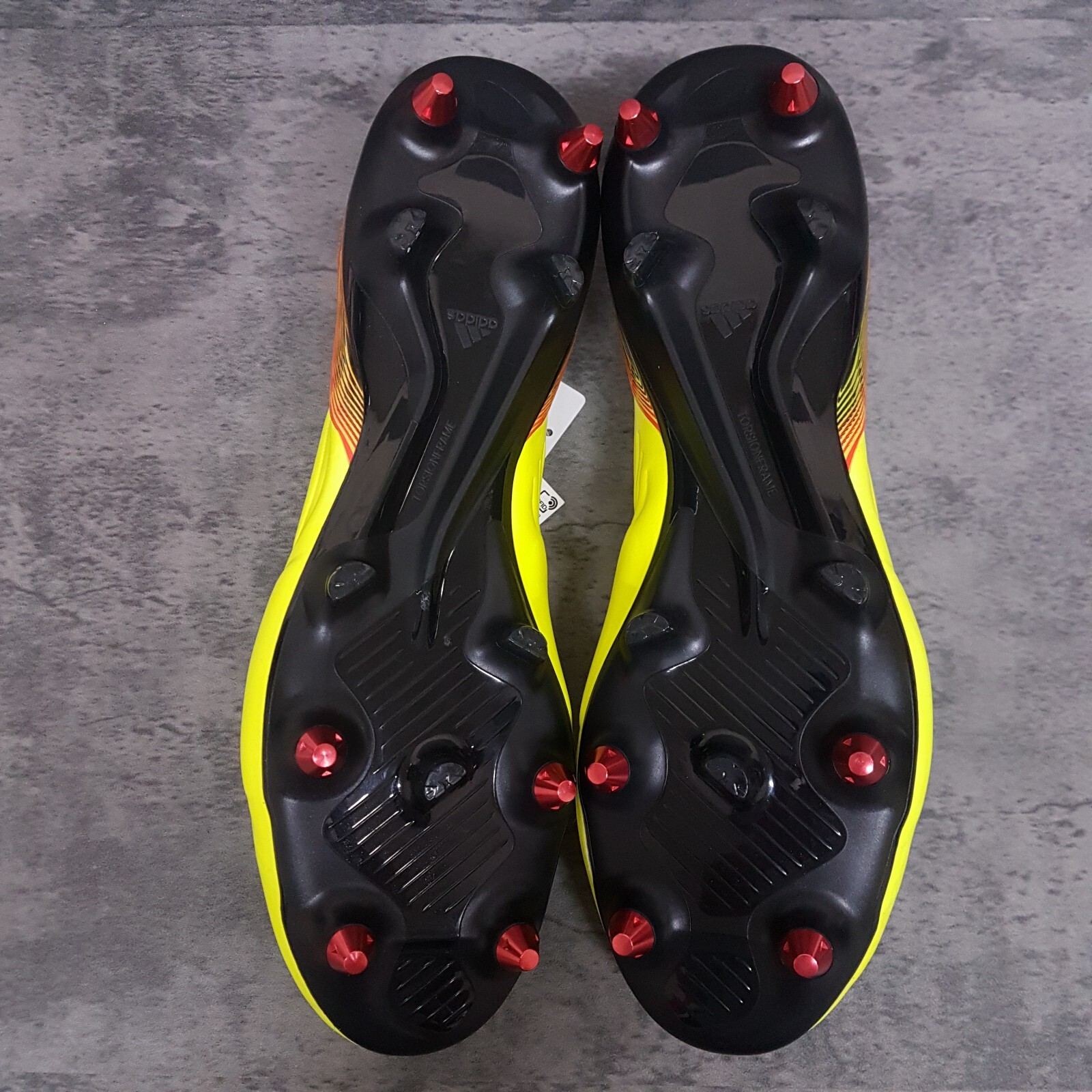 ADIDAS Copa Sense.1 SG Soccer Cleats Mens Size 11.5 Yellow Black Red GY8935