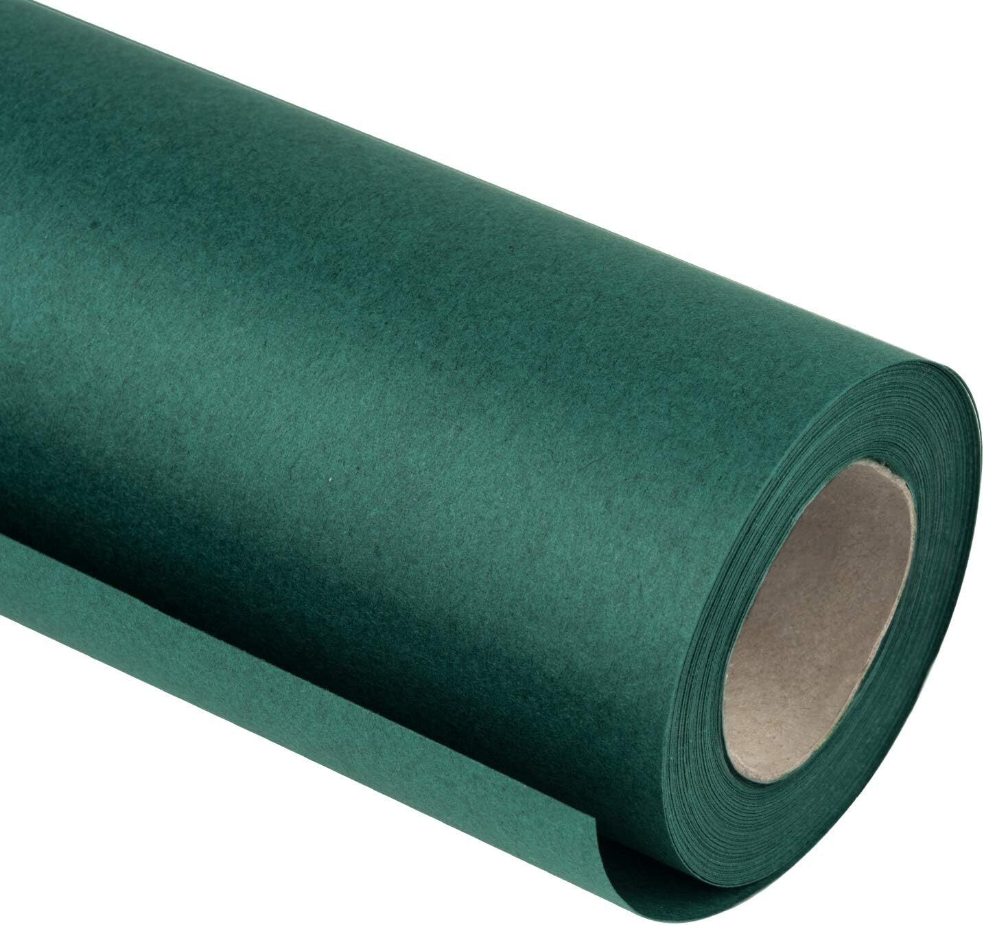 RUSPEPA Kraft Paper Roll - 17.5 inches x 32.8 feet 1 Count (Pack of 1), Green