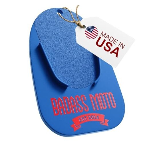 Motorcycle Kickstand Pad - Kick Stand Puck - Coaster Plate for Harley - 1-Pack