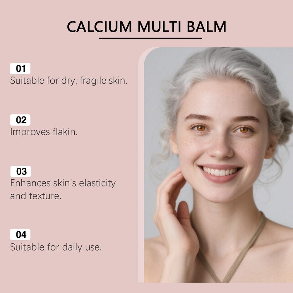Multi-Effect Facial Care Balm Stick - 9g Portable Moisturizing Stick for Fa X2O2