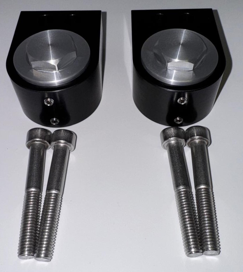 Kawasaki GTR1000 Concours Handle Bar Risers 32mm rise awesome !