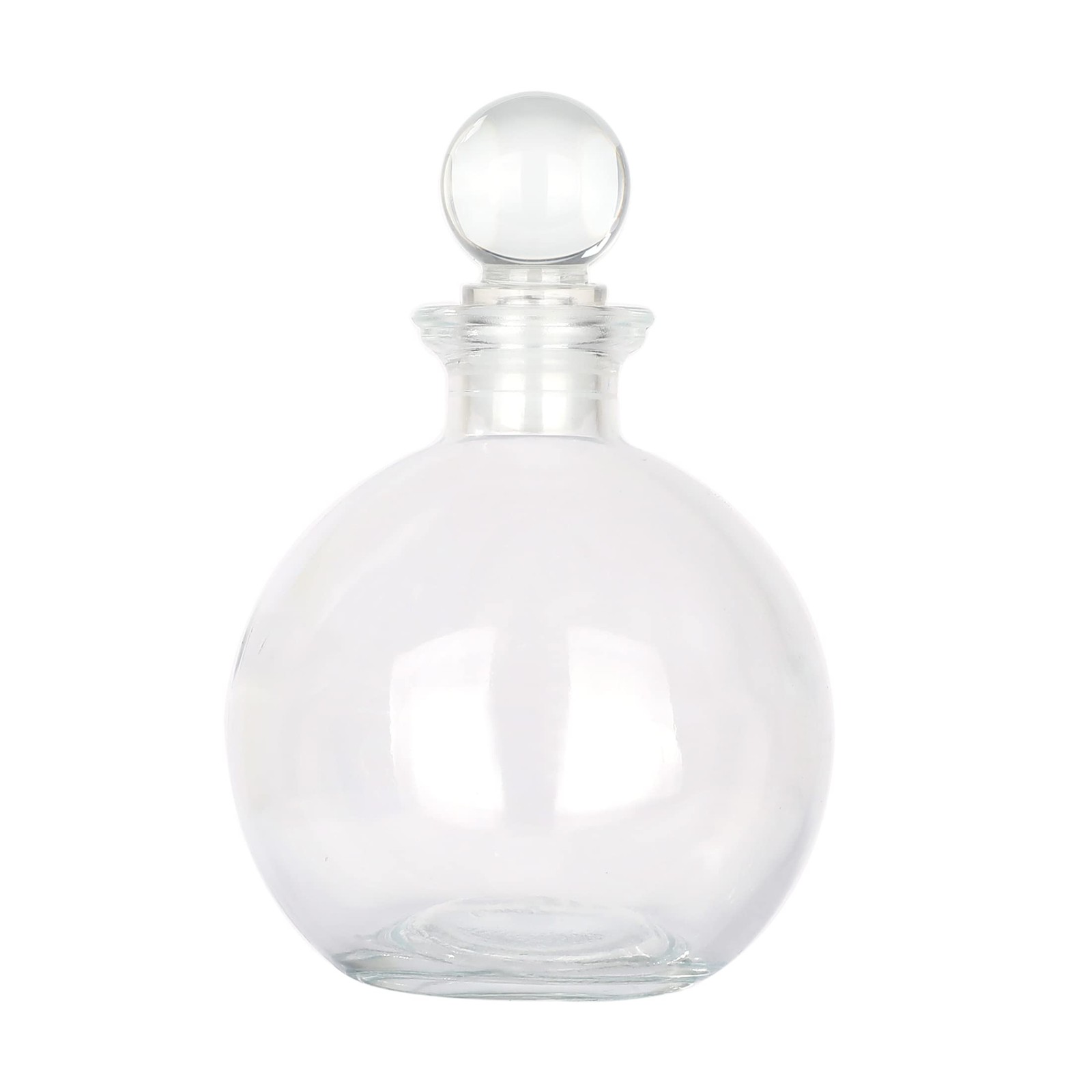 Decorative Glass Bottle - 9 fl oz. Potion Bottle (1 Set w/Glass Stopper)