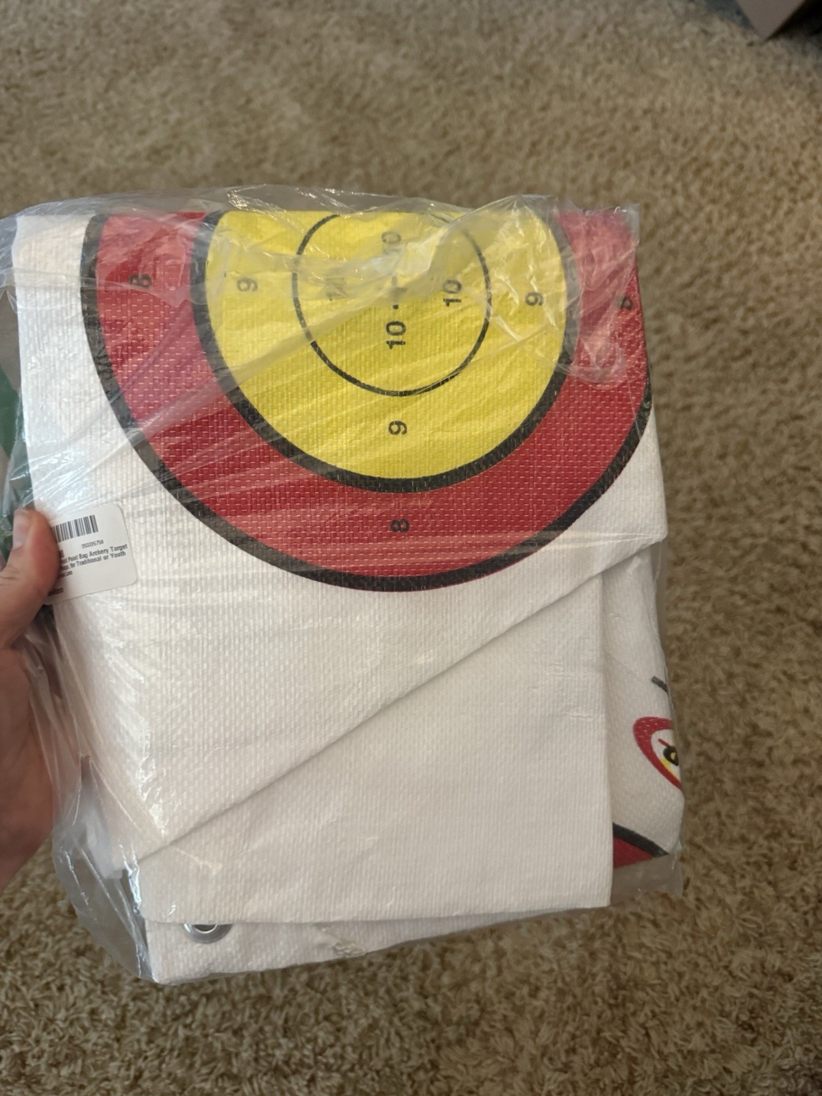 Morrell Youth Field Point Bag Archery Target Replacement Face Sheet, Multi-Color