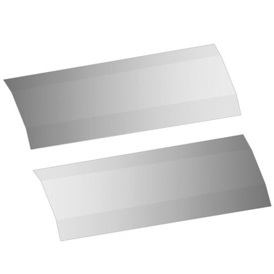 Stainless Steel Front Lower Kick Panel For Kenworth T680 Long Hood