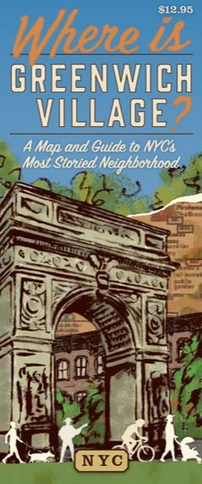 Good Foot Enterprises, LLC Greenwich Village Walking Tour Map: A Laminated Pa...