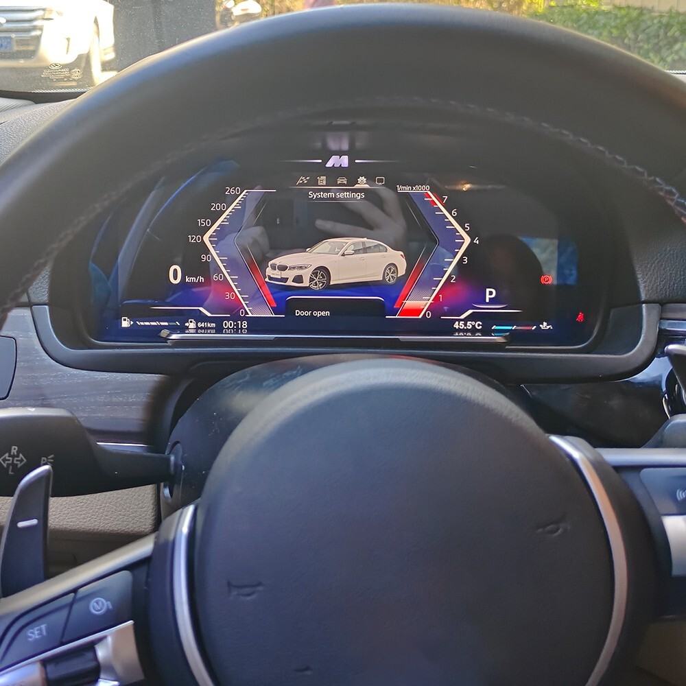 With HUD Digital Cluster For BMW 5 6 7 Series X3 X4 X5 X6 2013-2020 Dashboard