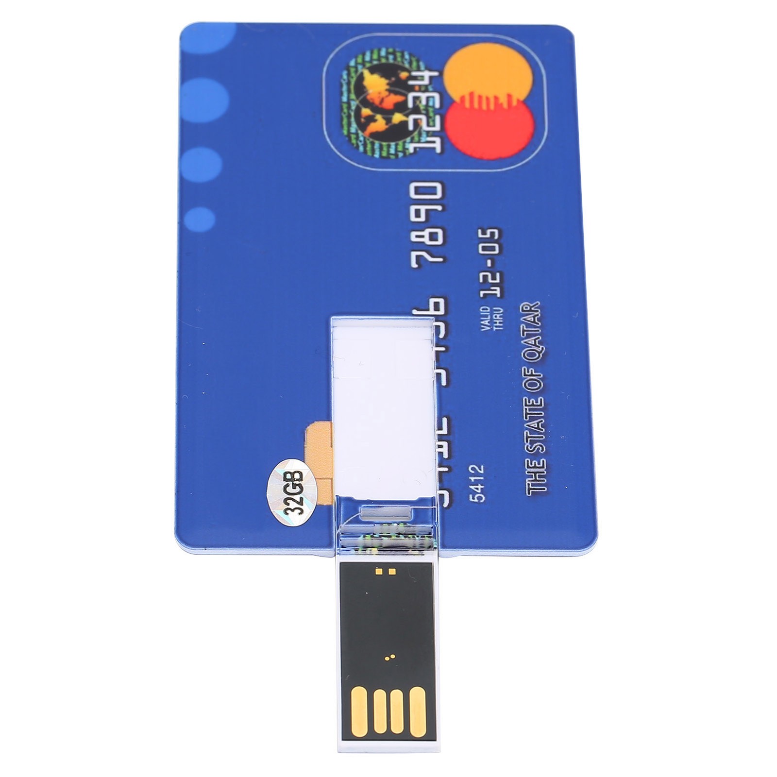 Unique 32GB USB Flash Drive Exquisite Card Shape For School Office Excellent