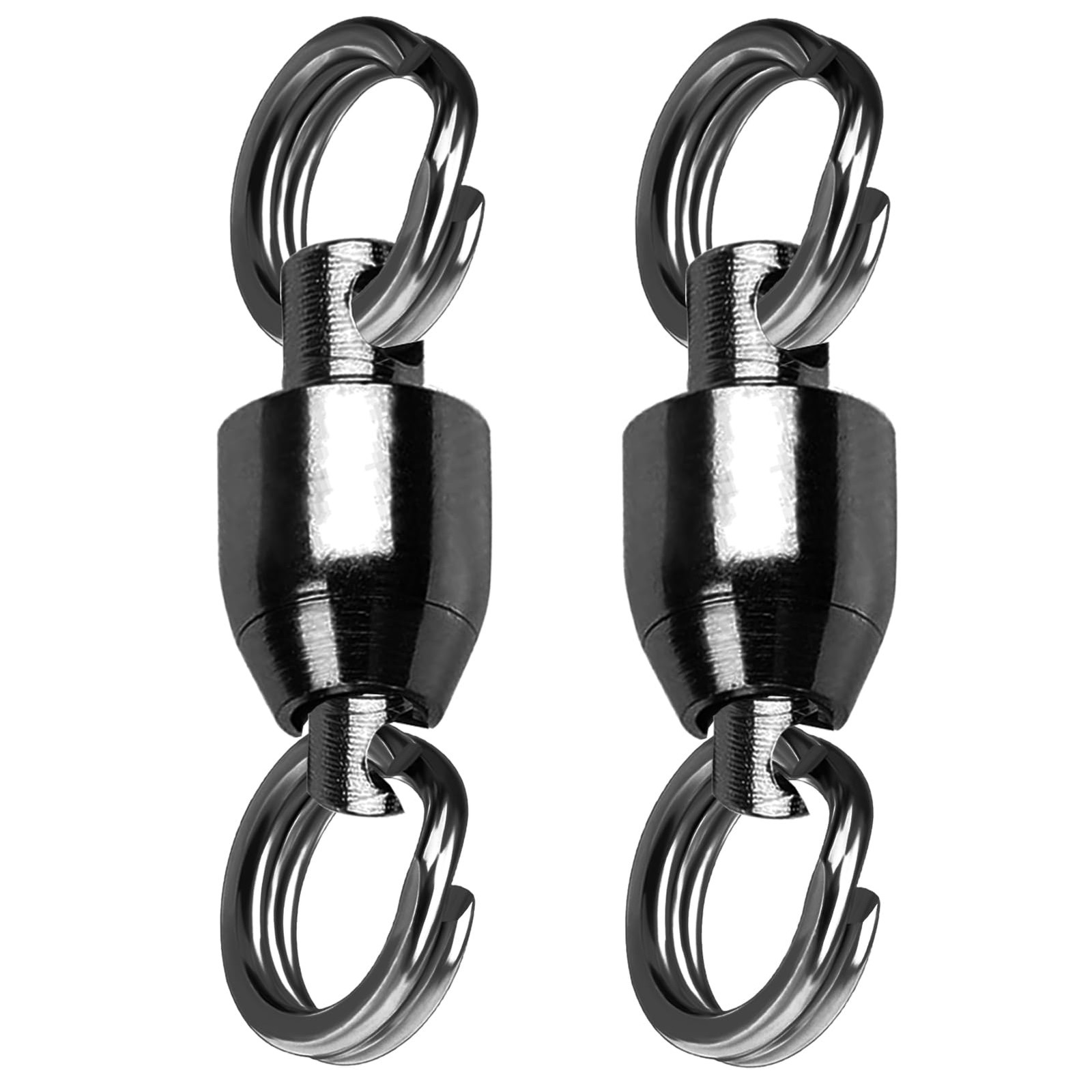 Ball Rolling Bearing Swivel Saltwater High Strength Fishing Swivel Steel Bear...