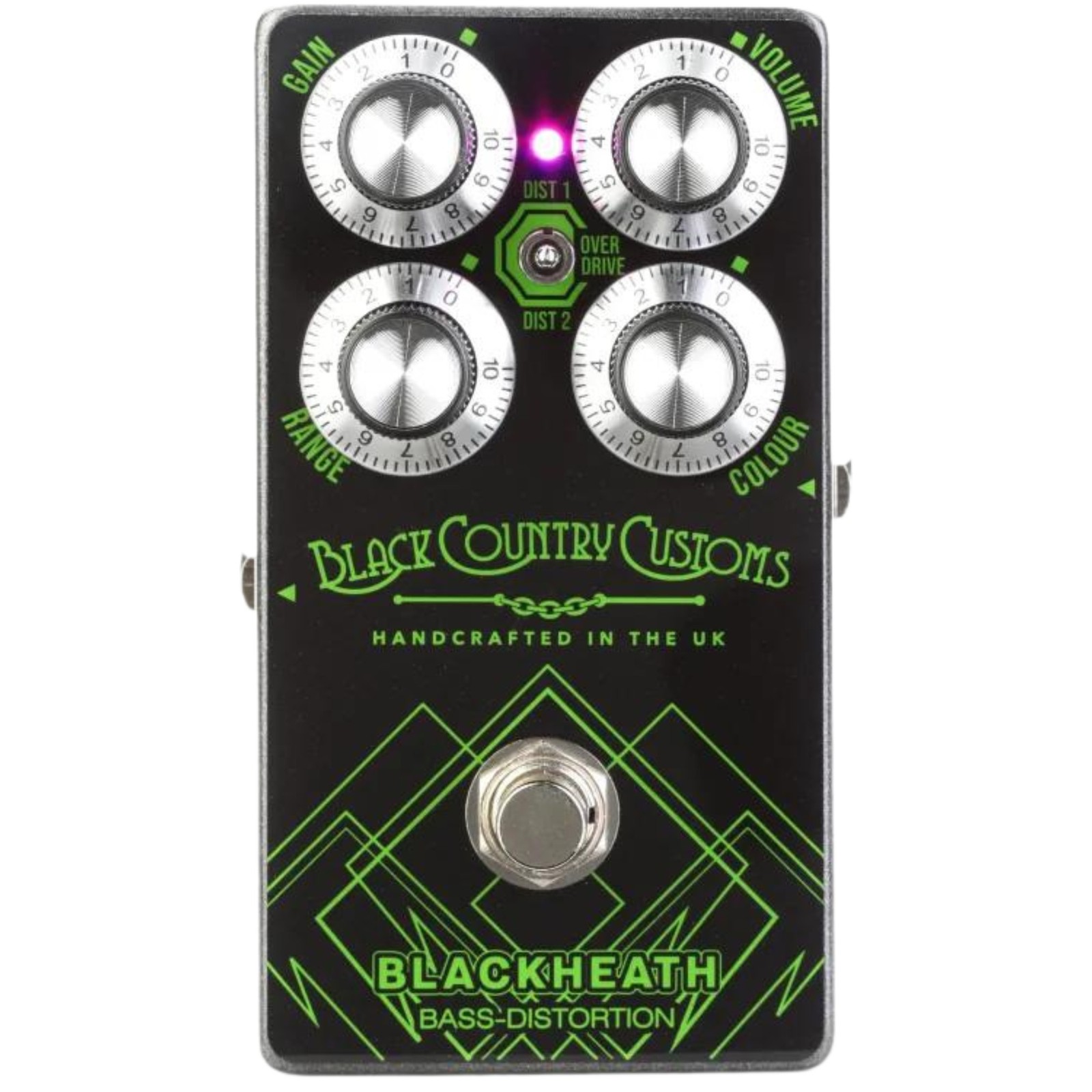 Laney Black Country Customs Blackheath Distortion Bass Effects Pedal