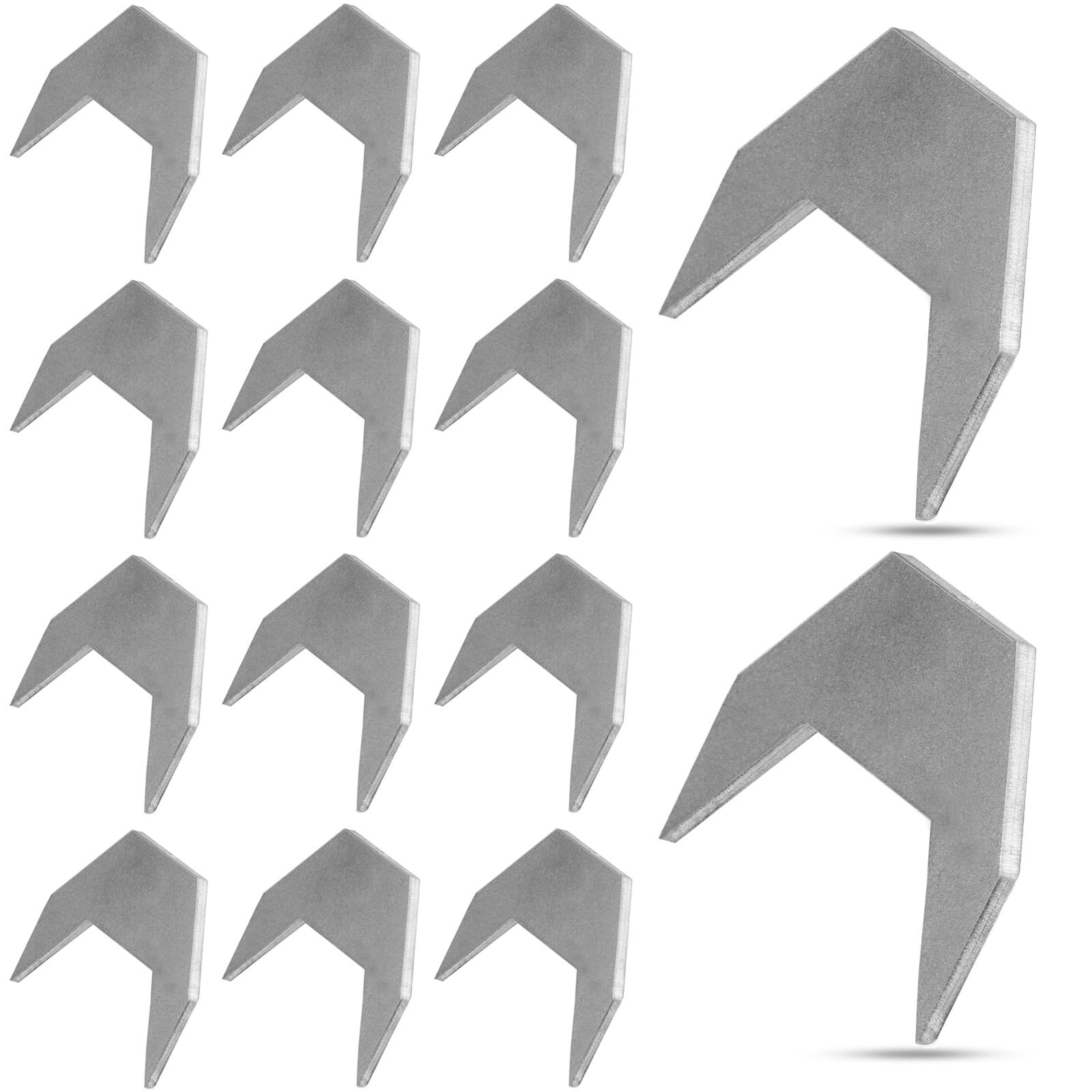 16 Pieces Drawer Stop Drawer Stoppers for Dresser Two Point Drawer Stops Anti...