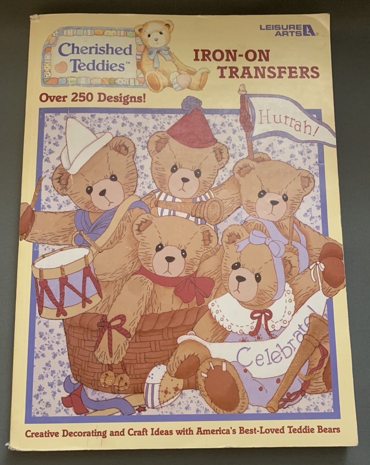 Leisure Arts —Cherished Teddies Iron Transfers—Over 250 Designs