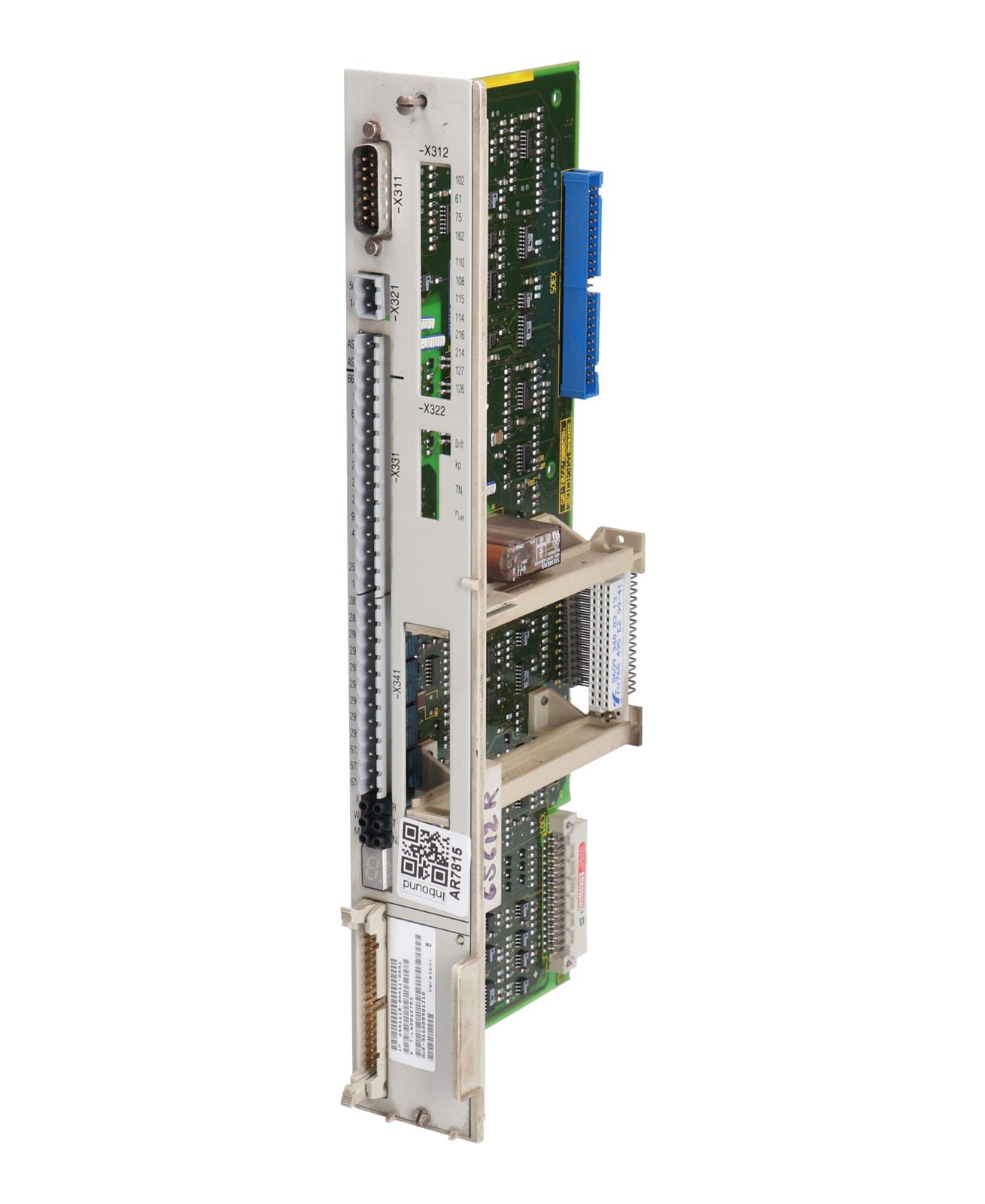 Siemens 6SN1118-0AA11-0AA1 / 6SN1 118-0AA11-0AA1 Simodrive 611-A Control Socket