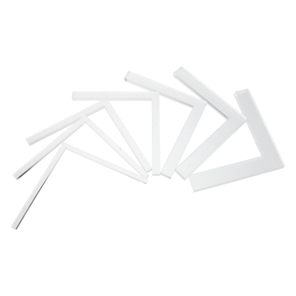 7pcs Card Making Alignment Guides: Layering & Matting Spacers Card Corners