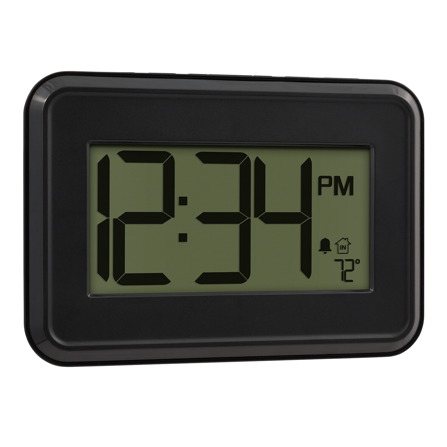 W80000 La Crosse Technology Digital Wall Clock with IN Temperature & Timer