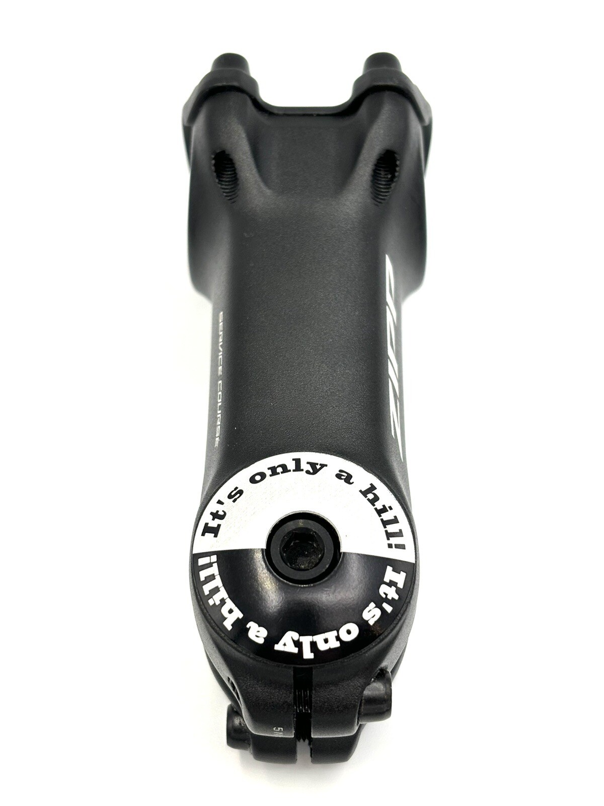 It’s Only A Hill - Laser etched Threadless Bicycle Headset Stem Cap 1 1/8