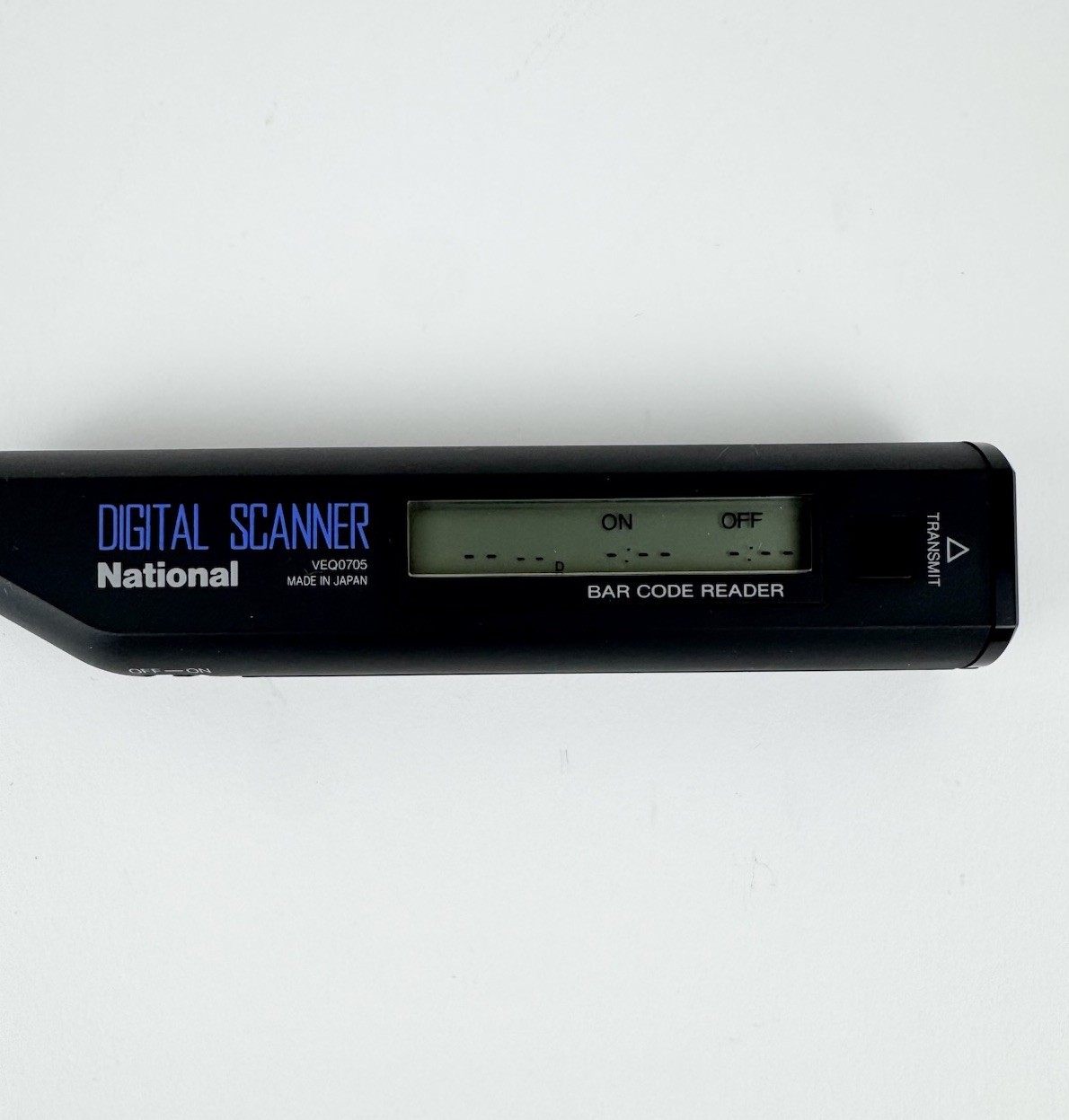 Genuine National / Panasonic VEQ-0705 Digital Scanner Bar Code Reader Made Japan