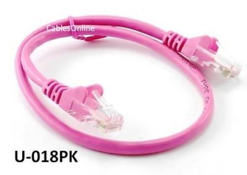 Intellinet 1.5Ft CAT5E UTP Ethernet RJ45 Patch Cable PK