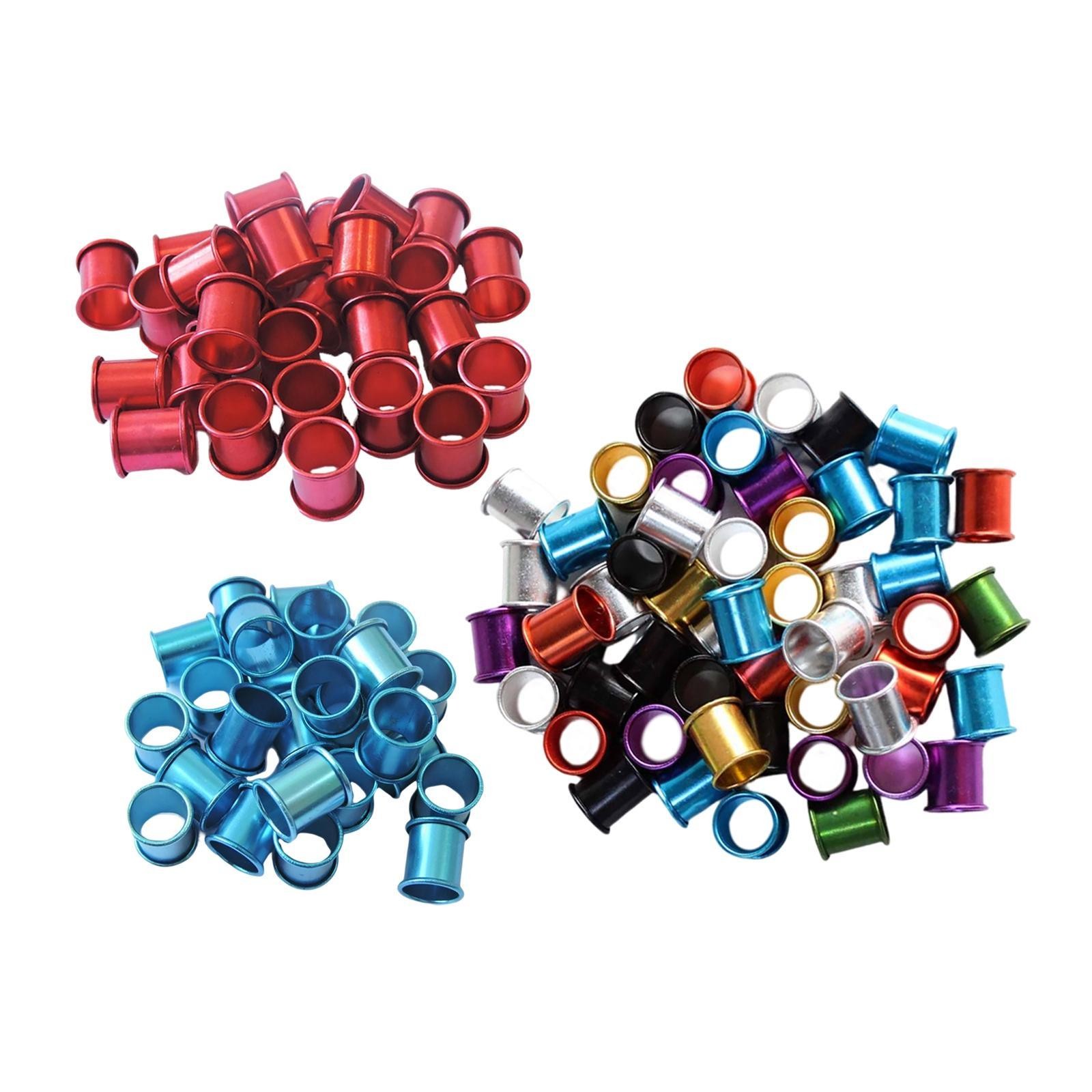 100x Pigeon Foot Rings 8mm Dove Leg Bands for Chicken Duck Identification