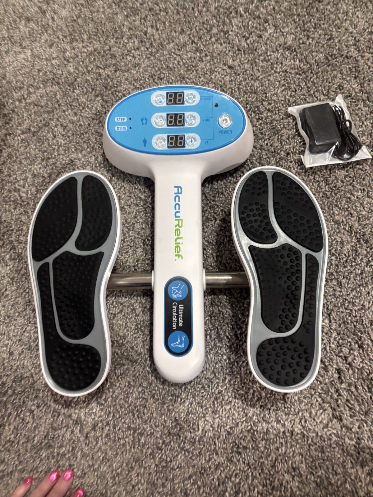 AccuRelief Ultimate Foot Circulator No Remote Tested Working ACRL-5500