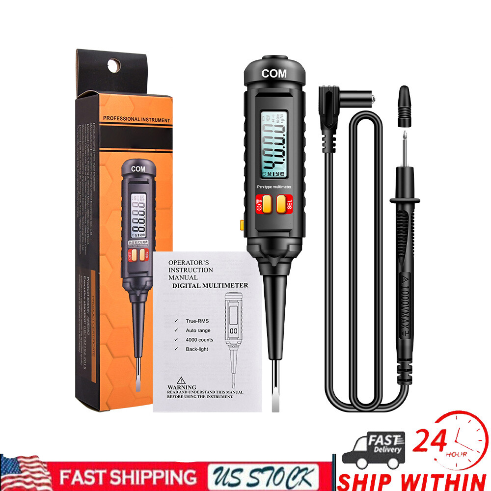 ANENG A3010 2-in-1 Pen-Type Multimeter Screwdriver Backlight Voltage Tester