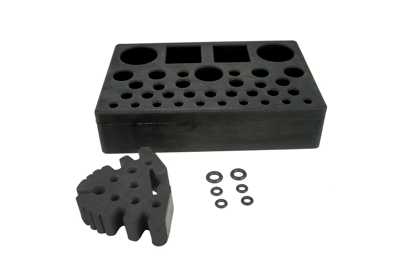 Foam Tool Holder Caddy and Soft Foam Caddy Combo Pack Fly Tying Accessories