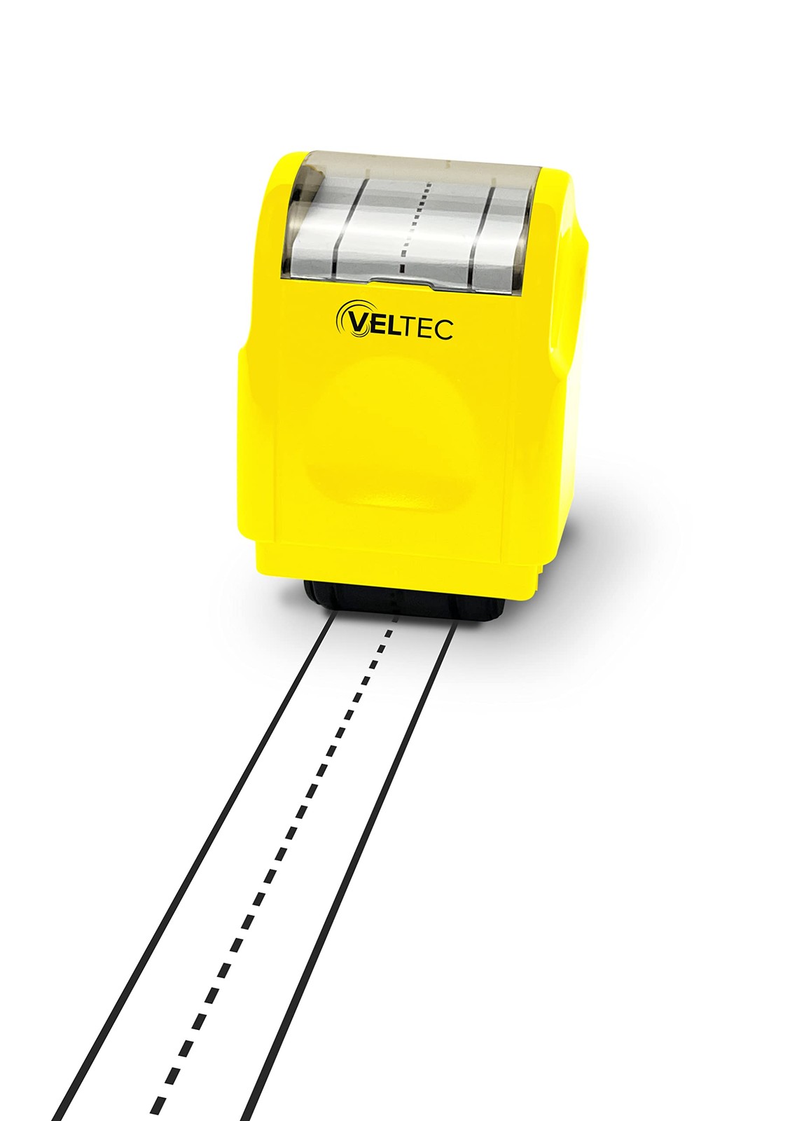 Dashed Handwriting Lines Practice Roller Stamp For Kids Parents Teachers Yellow