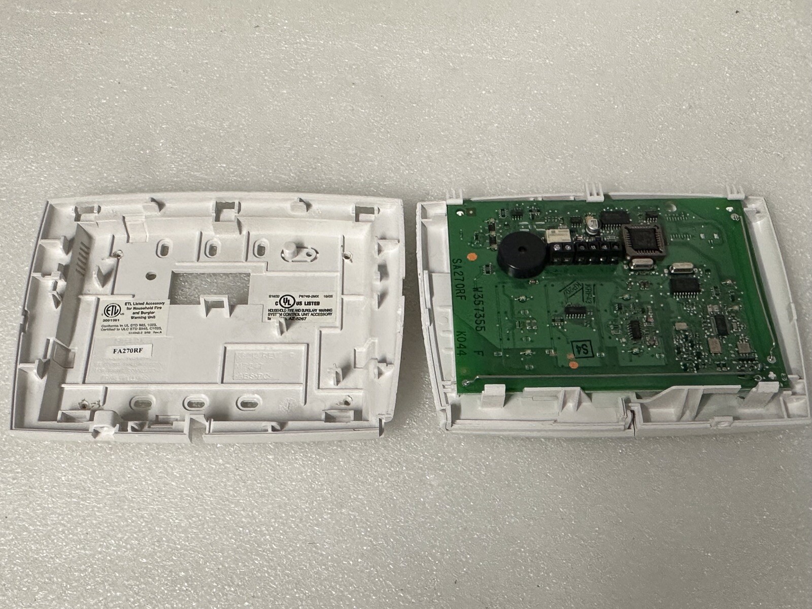 Honeywell FA270RF Keypad Remove From Working Security System UNTESTED!