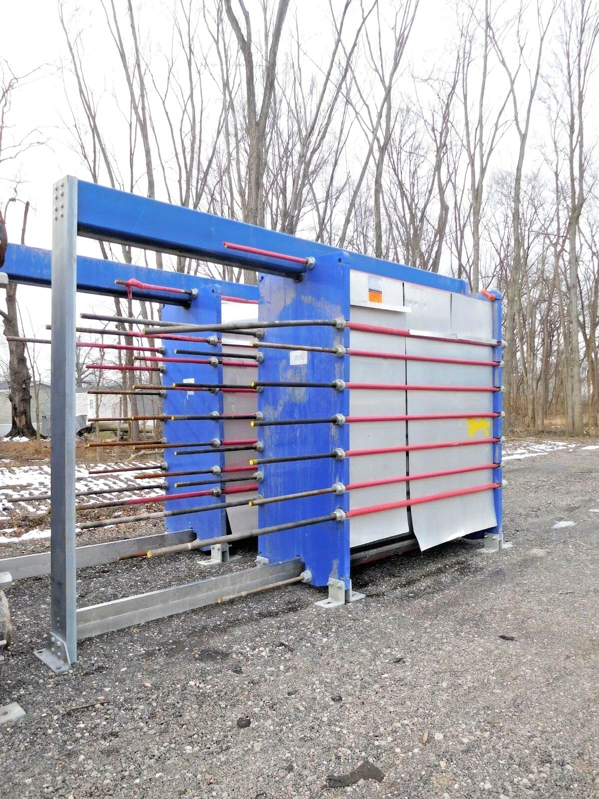 MO-3516, ALFA LAVAL AQ14-LFG HEAT PLATE EXCHANGER. 20,300 SQ FT. 4610 GPM.