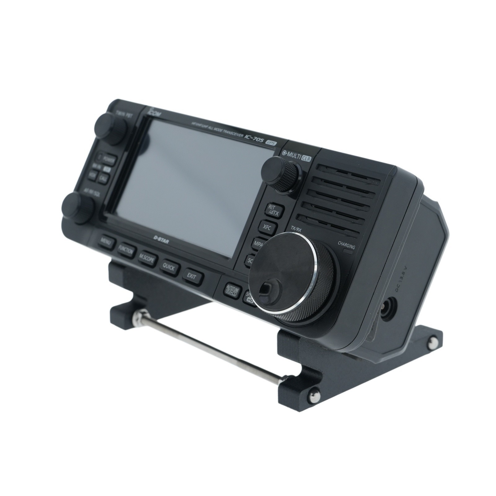 QRP Radio Special Bracket Stand for Xiegu X5105 X6100 X6200 Icom IC-705 ELECRAFT