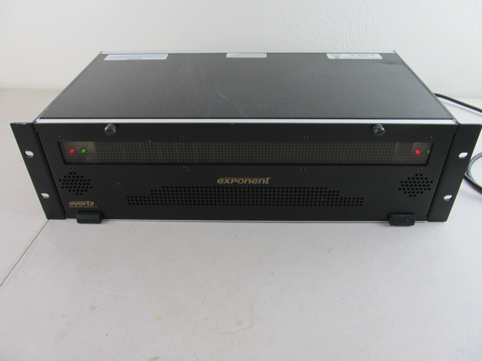 Evertz 500FR-L-D Compact Distribution Frame w/ 6x 500DA-HD-L Cards
