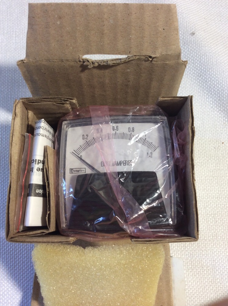 CROMPTON 012-01AA-ECZB-B2, 0-1.2 Kiloamperes, 0/50 Millivolts DC,