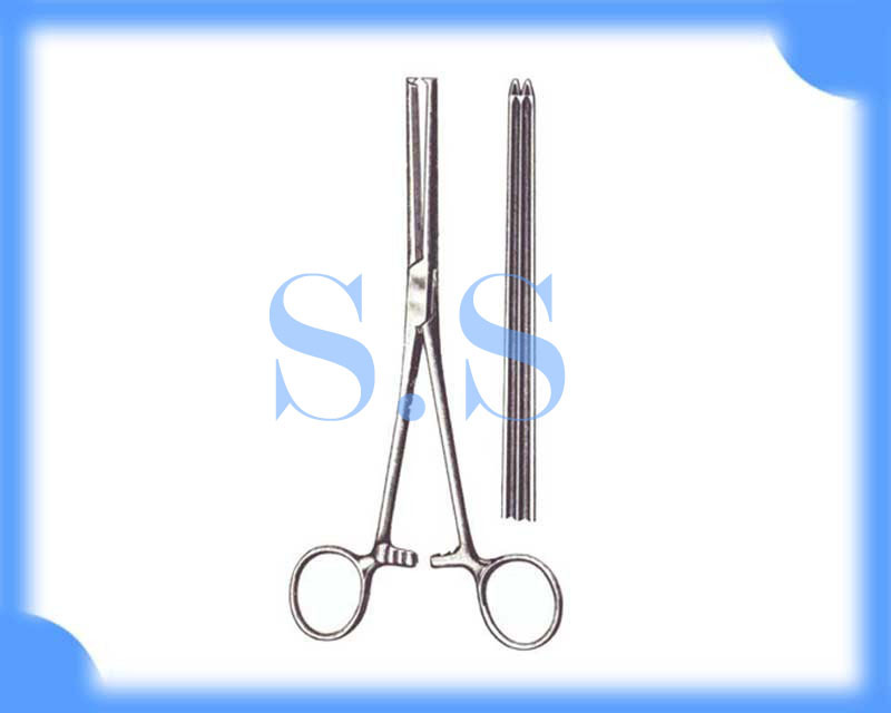 Allen Intestinal Clamp 8" 1x2 Teeth Ob/Gyn Surgical