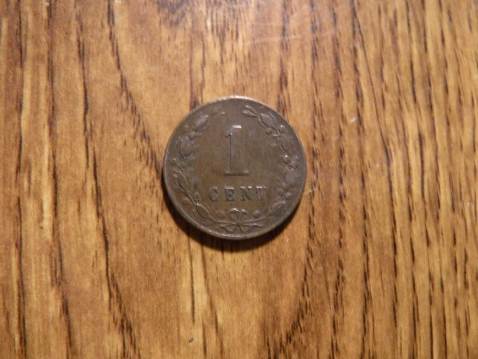 NETHERLANDS 1 CENT 1883 COIN (540)
